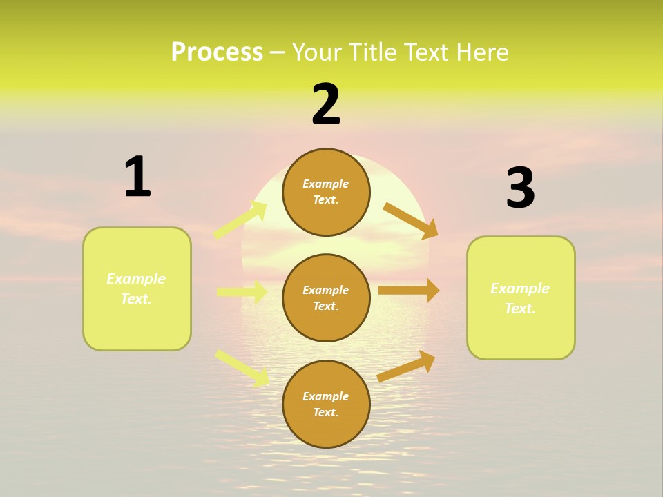 Rainbow Colored Kaleidoscope PowerPoint Template