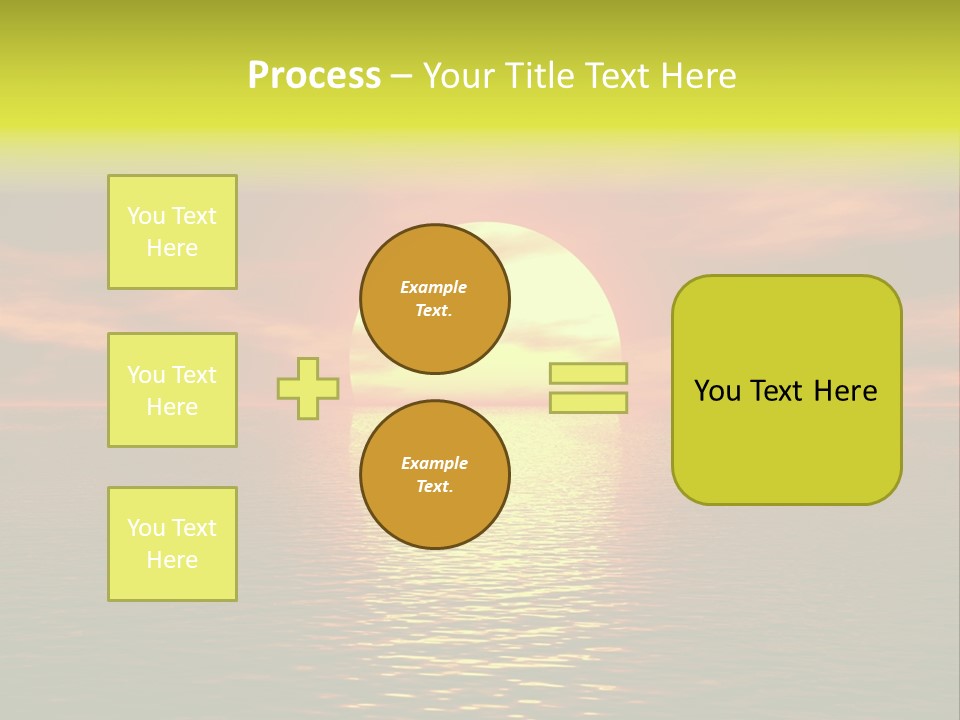 Rainbow Colored Kaleidoscope PowerPoint Template