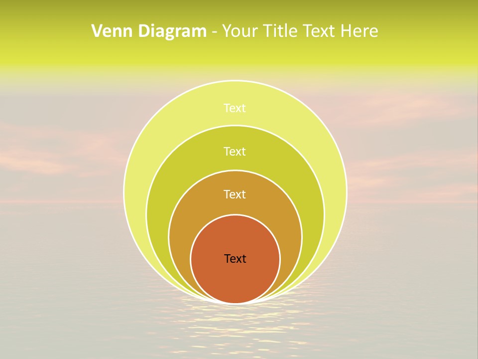 Rainbow Colored Kaleidoscope PowerPoint Template