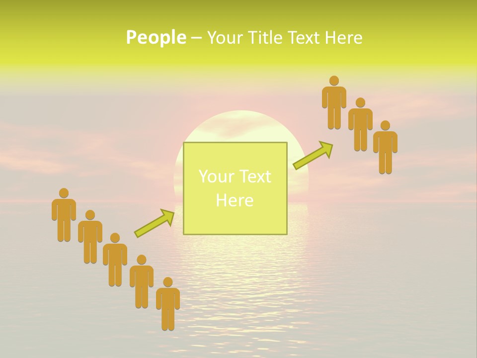 Rainbow Colored Kaleidoscope PowerPoint Template