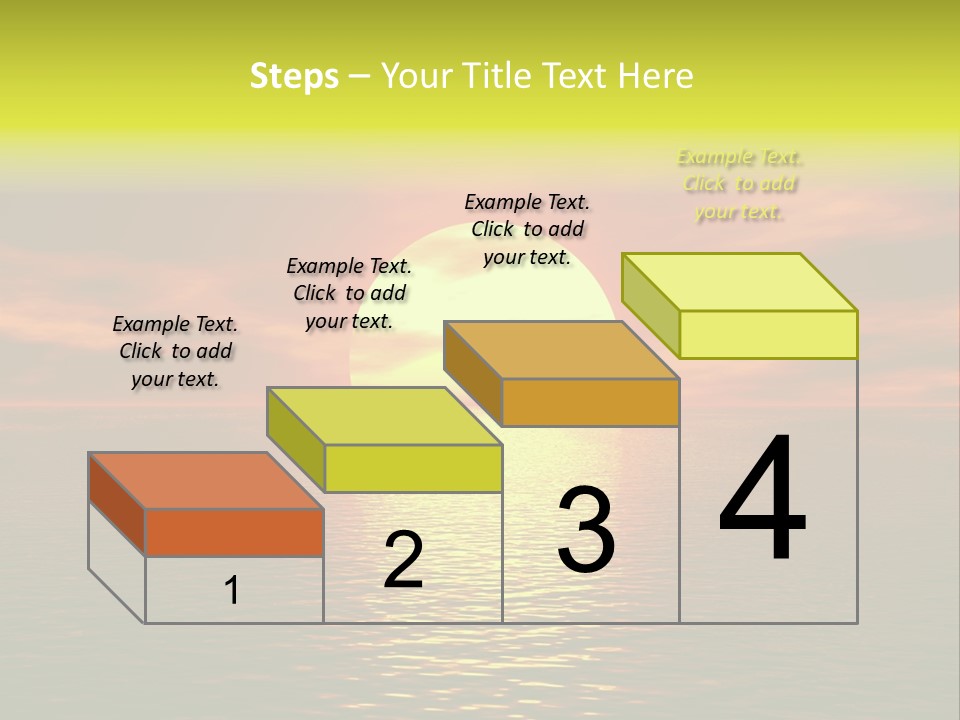 Rainbow Colored Kaleidoscope PowerPoint Template