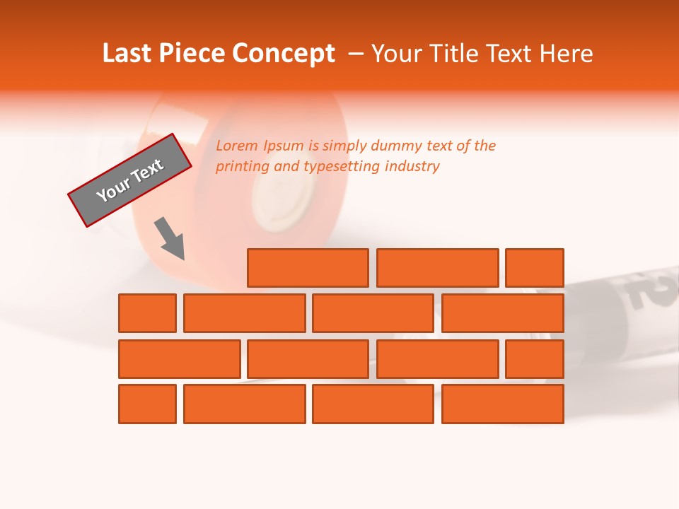 Syringe And Insulin Bottle With White Background PowerPoint Template