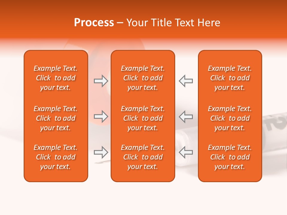 Syringe And Insulin Bottle With White Background PowerPoint Template