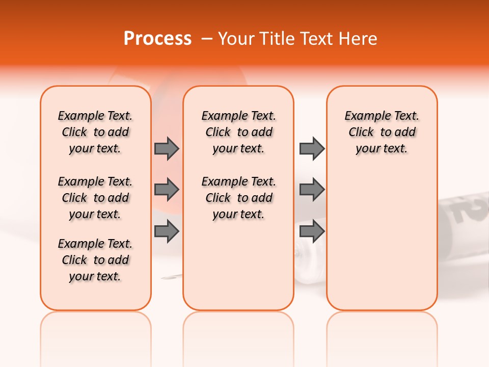 Syringe And Insulin Bottle With White Background PowerPoint Template
