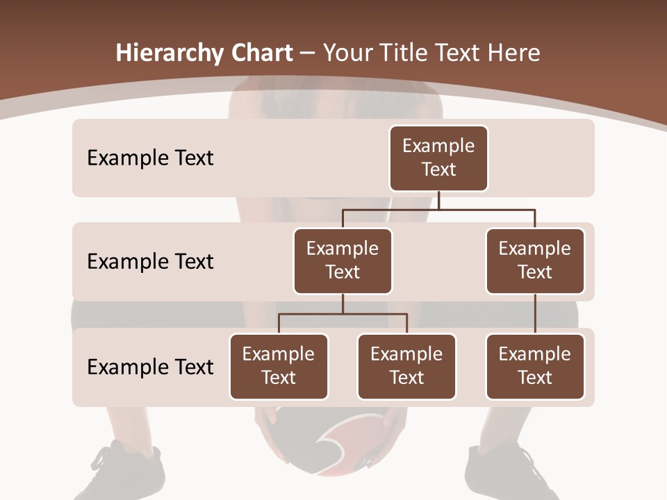 A Woman Is Sitting On The Ground With A Ball PowerPoint Template