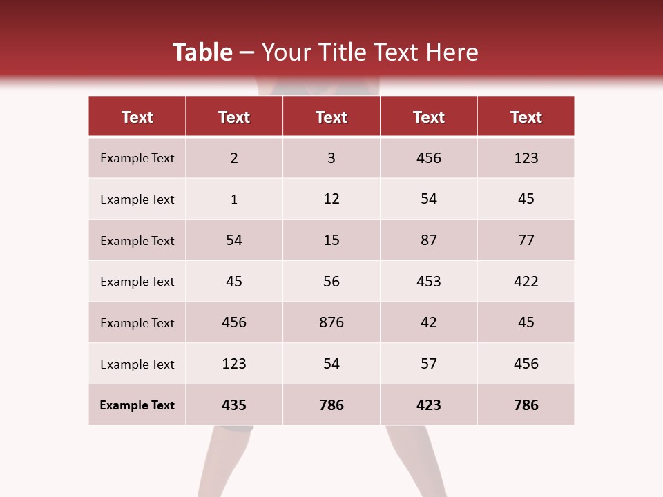 Young Woman Working Out In The Gym Stretches And Raises A Medicine Ball Above Her Head PowerPoint Template