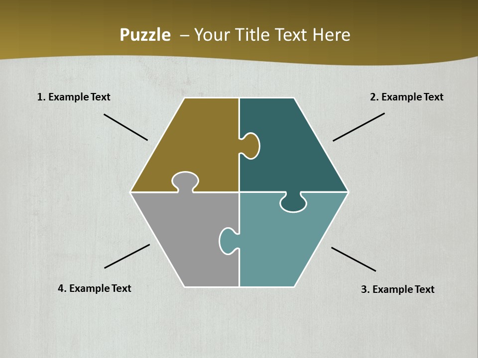 A Metal Plate With Gold Rivets On It PowerPoint Template