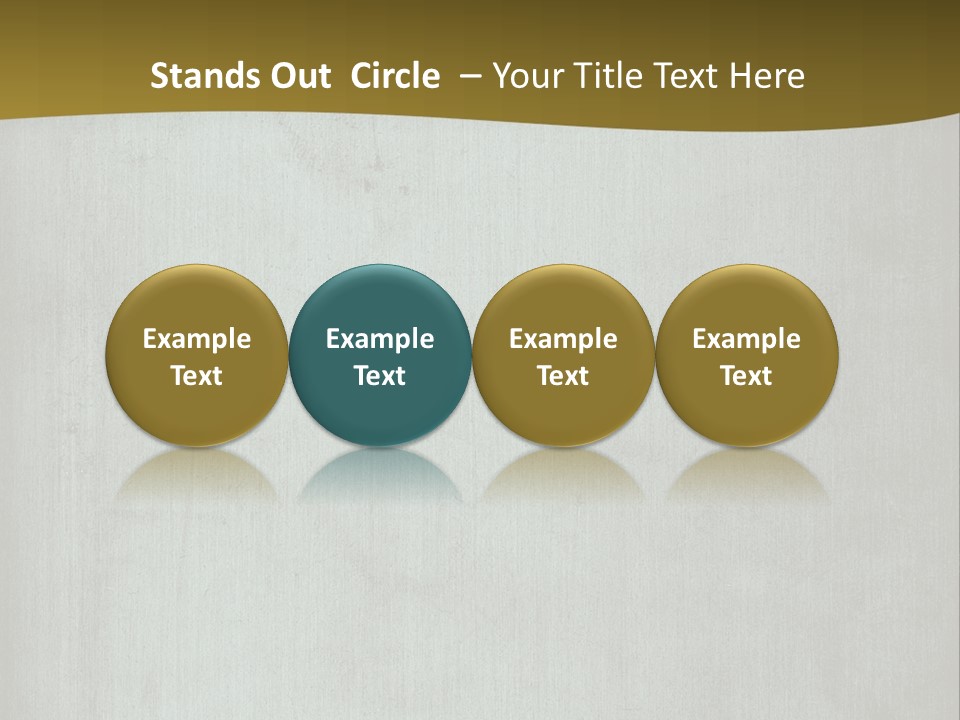 A Metal Plate With Gold Rivets On It PowerPoint Template