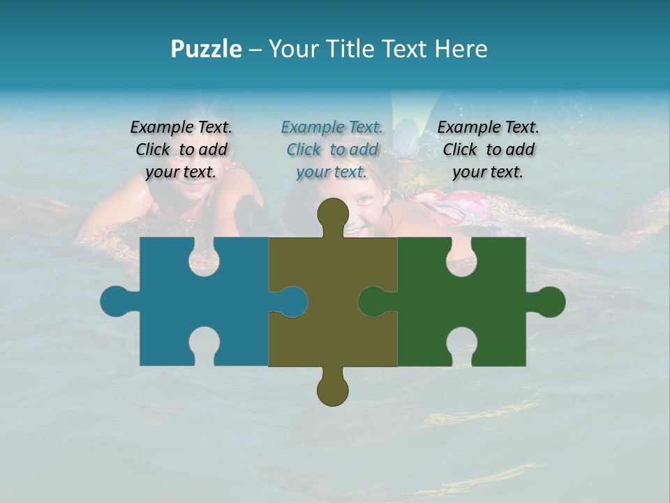 A Series Of Wedding Pictures. PowerPoint Template