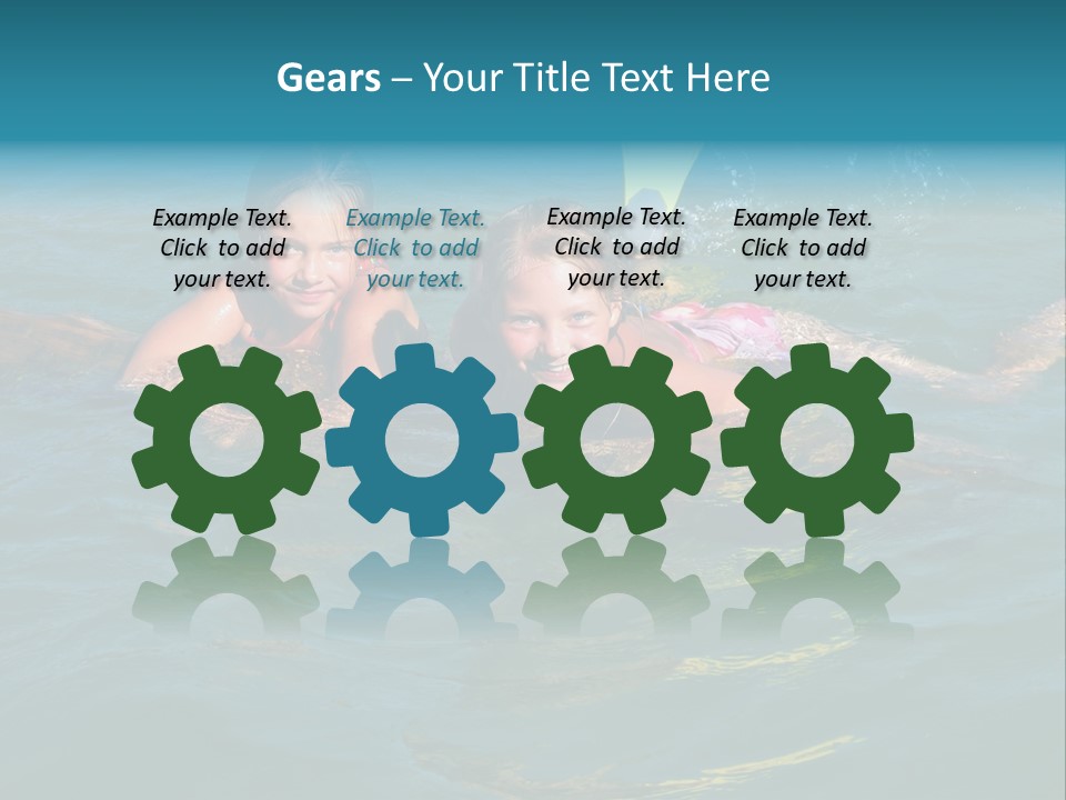 A Series Of Wedding Pictures. PowerPoint Template