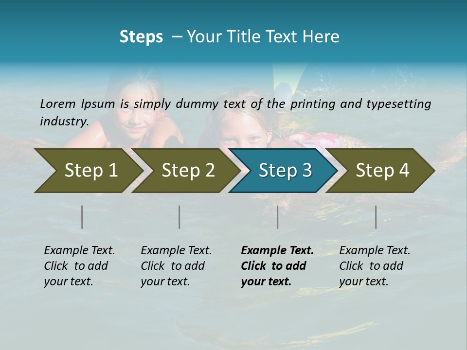 A Series Of Wedding Pictures. PowerPoint Template
