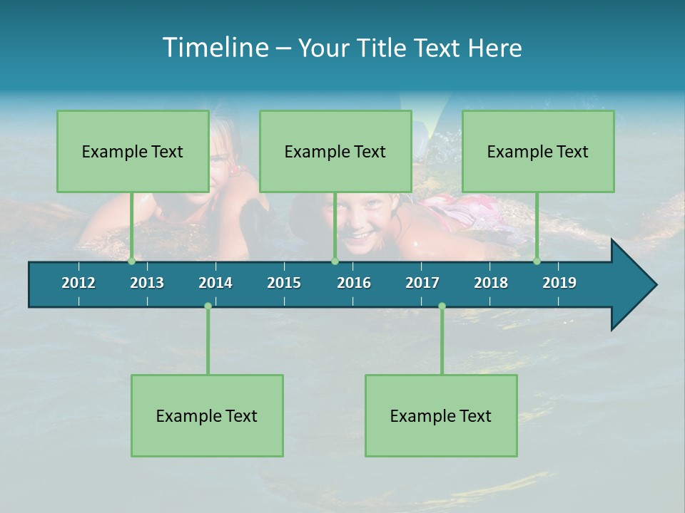 A Series Of Wedding Pictures. PowerPoint Template