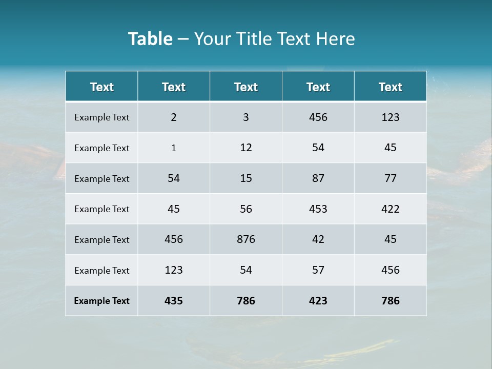 A Series Of Wedding Pictures. PowerPoint Template
