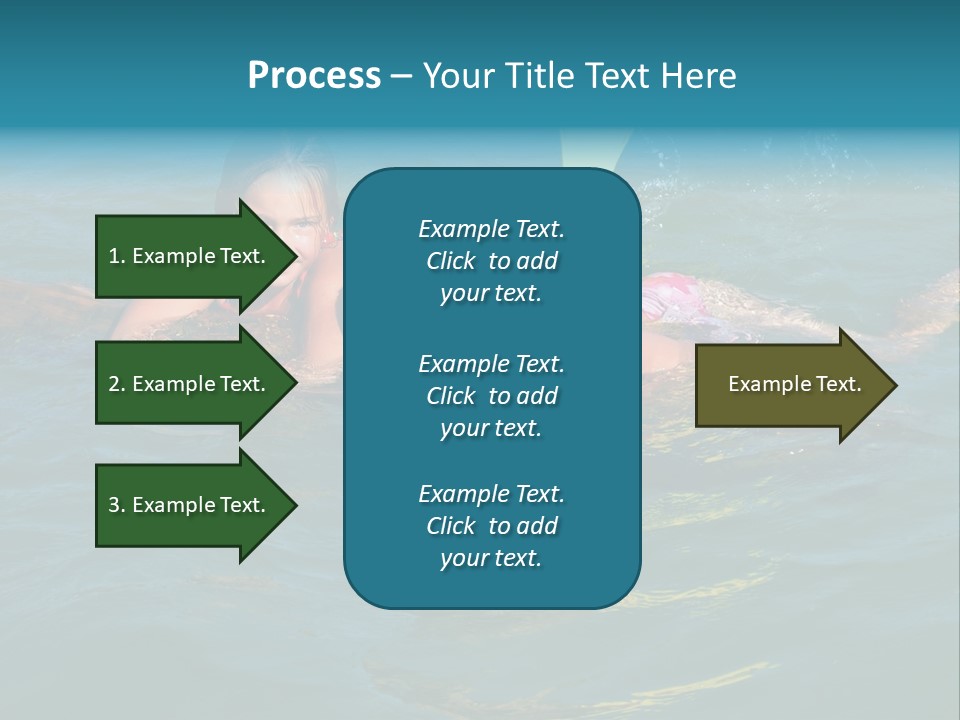 A Series Of Wedding Pictures. PowerPoint Template