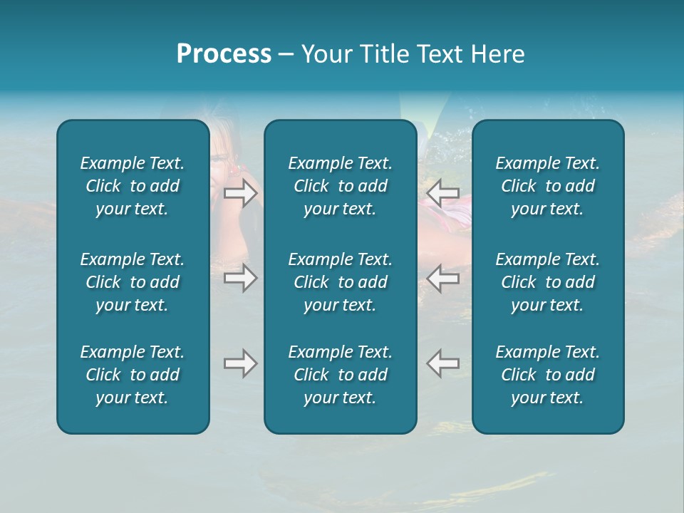 A Series Of Wedding Pictures. PowerPoint Template