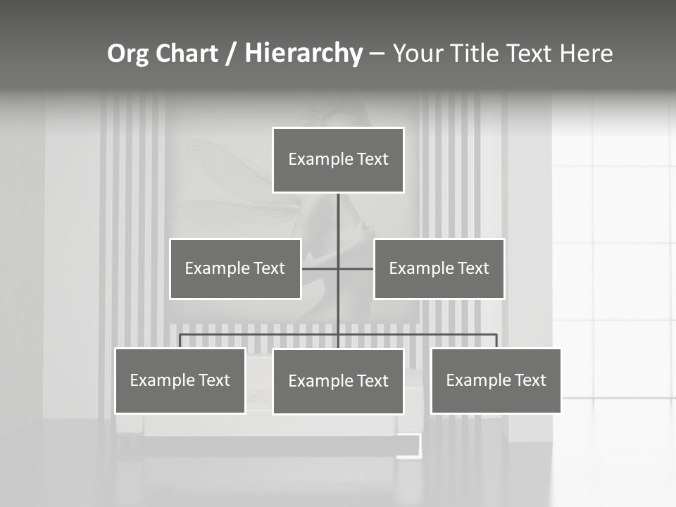 Modern Interior With The Fashionable Picture. PowerPoint Template