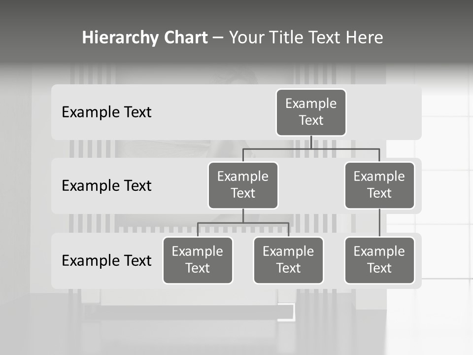 Modern Interior With The Fashionable Picture. PowerPoint Template