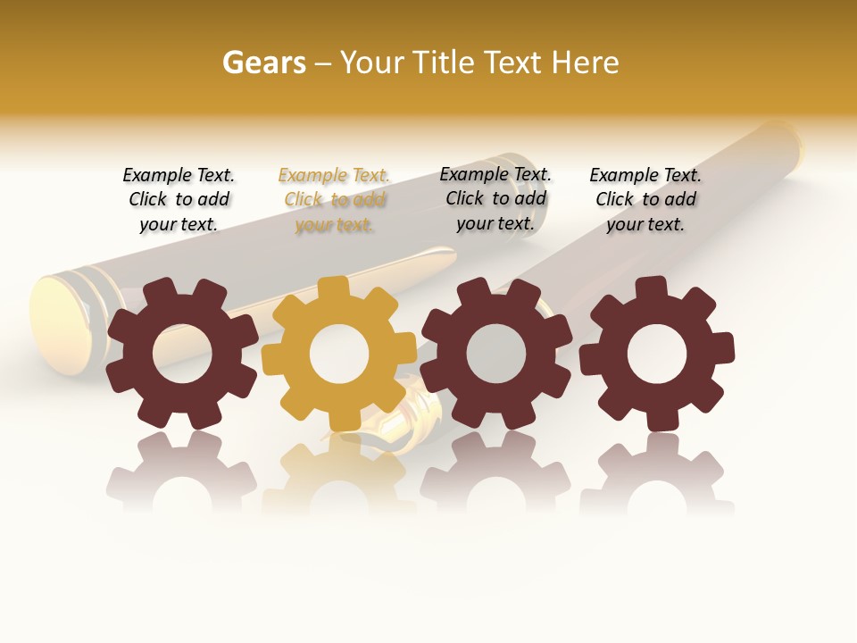 Dining Room Interior 2 PowerPoint Template