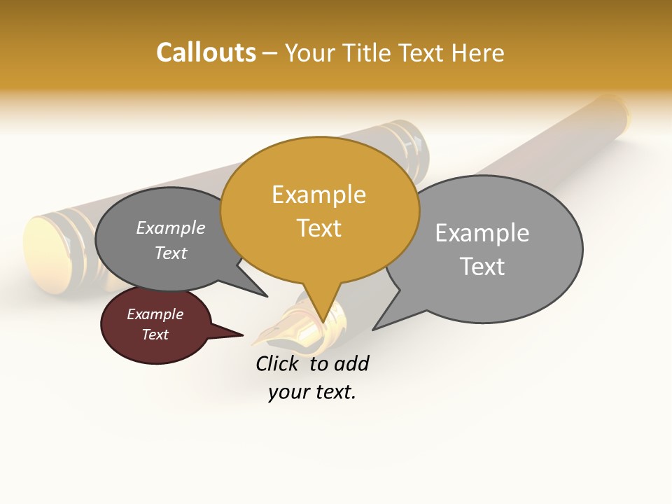 Dining Room Interior 2 PowerPoint Template