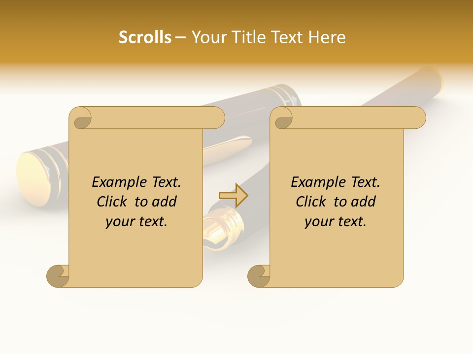 Dining Room Interior 2 PowerPoint Template