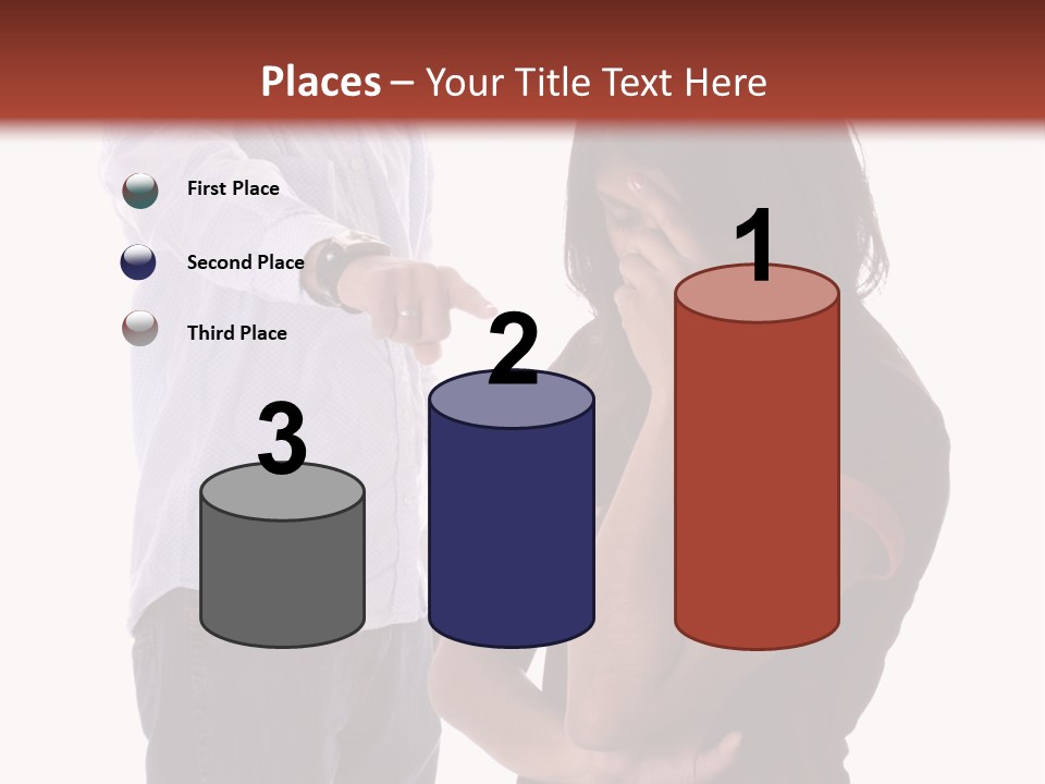 Angry Couple PowerPoint Template