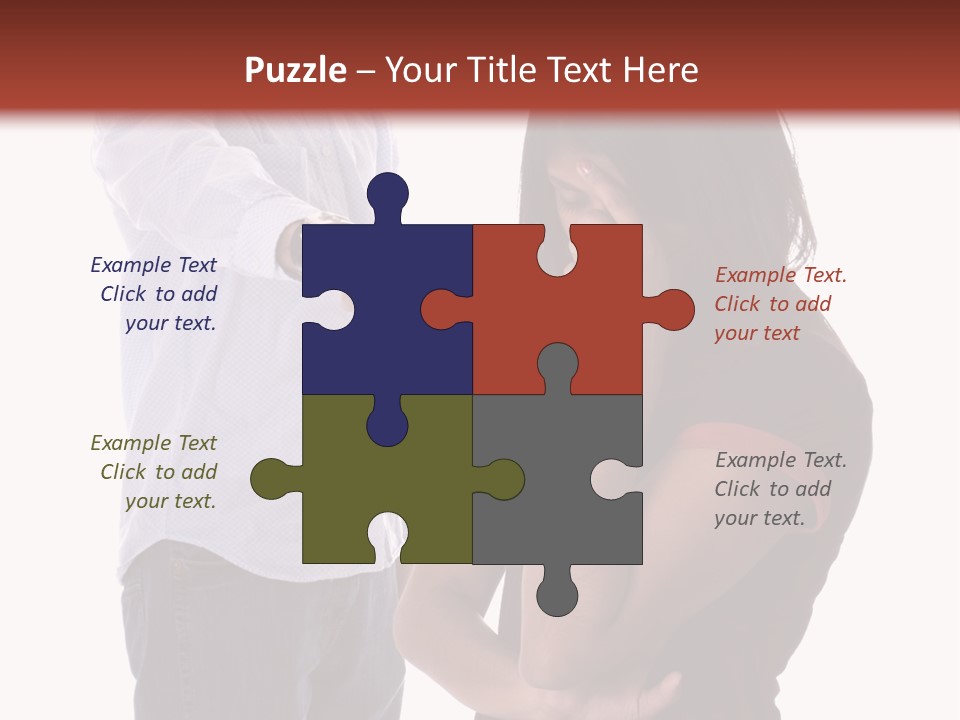 Angry Couple PowerPoint Template