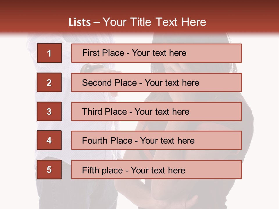 Angry Couple PowerPoint Template