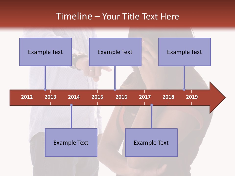 Angry Couple PowerPoint Template