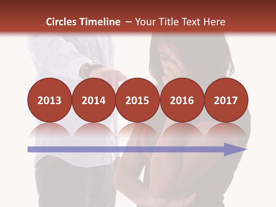 Angry Couple PowerPoint Template