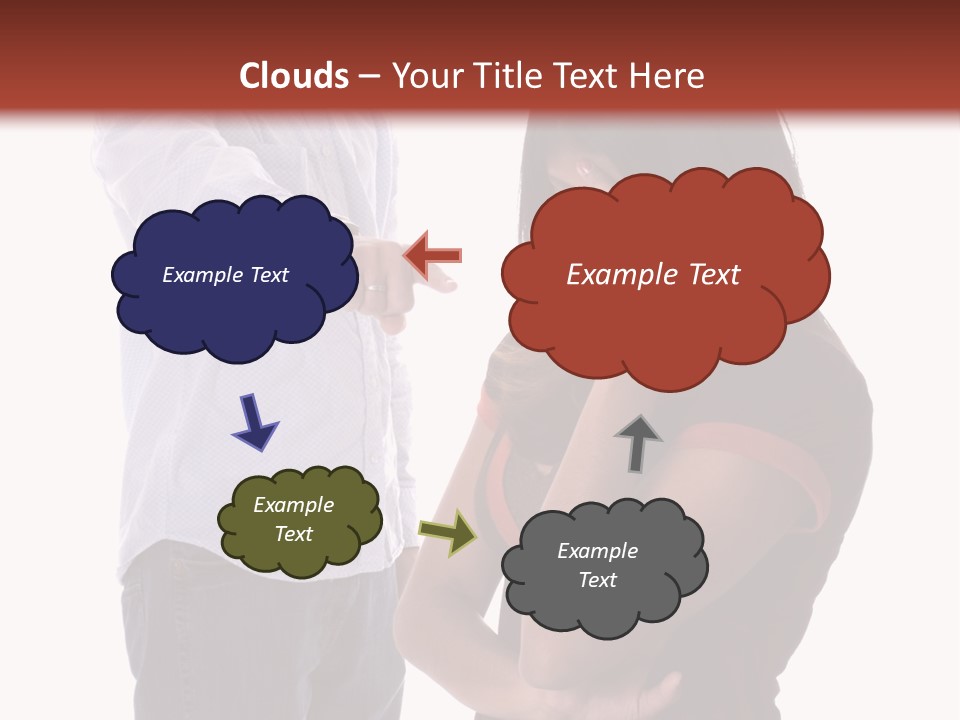 Angry Couple PowerPoint Template