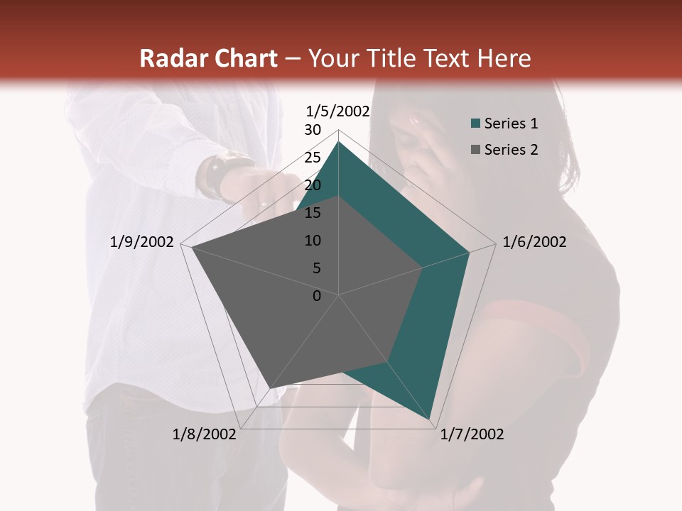 Angry Couple PowerPoint Template