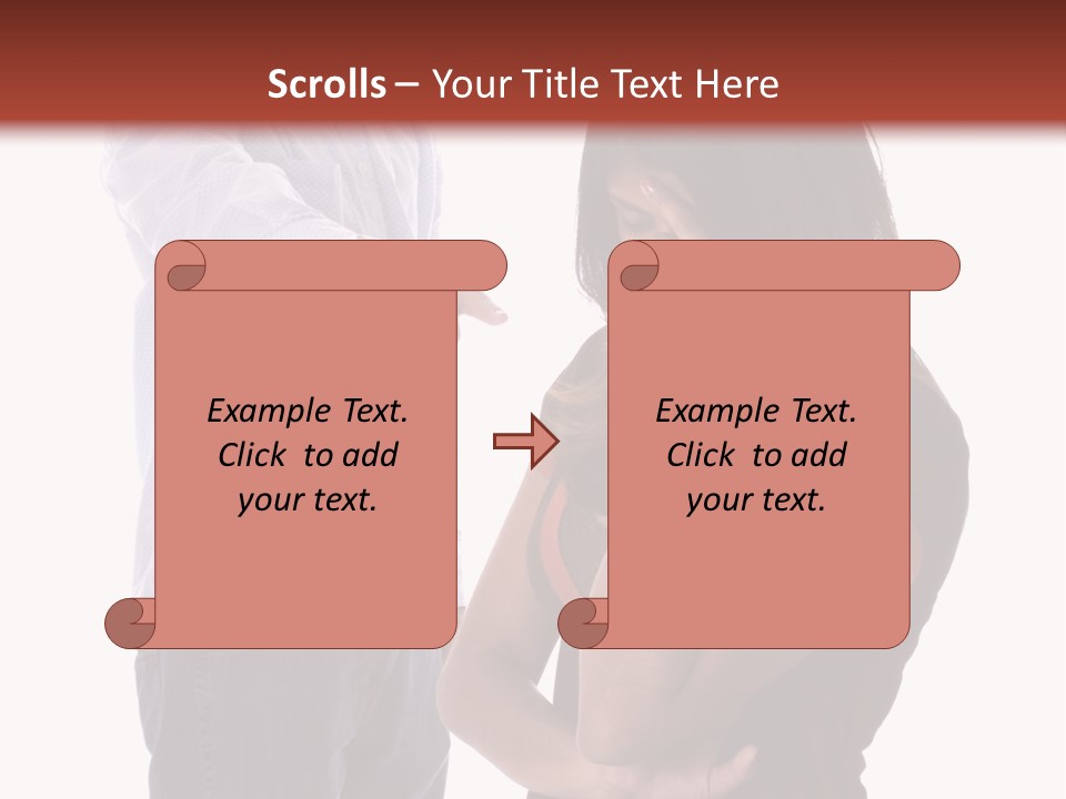 Angry Couple PowerPoint Template