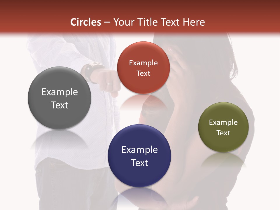 Angry Couple PowerPoint Template