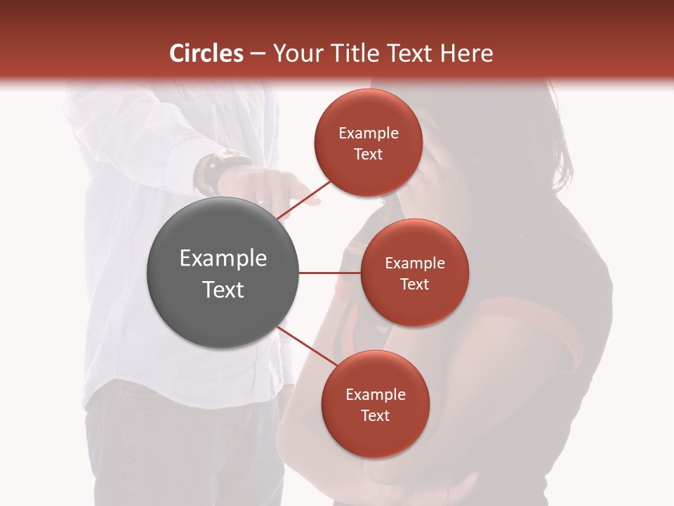 Angry Couple PowerPoint Template