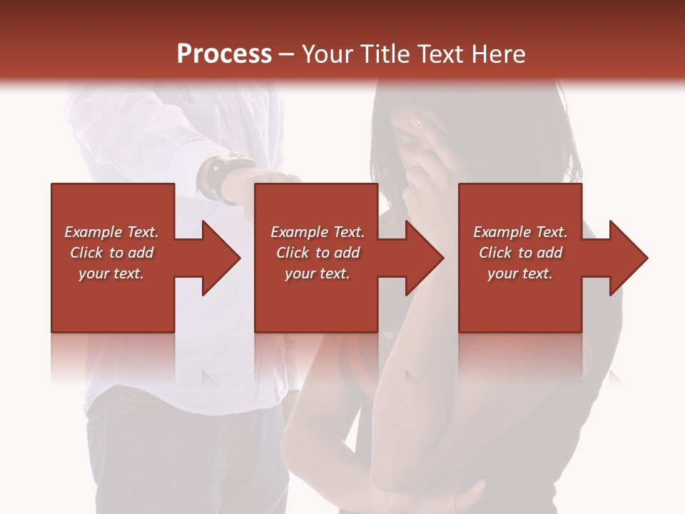 Angry Couple PowerPoint Template