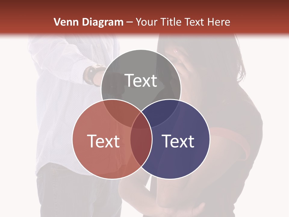 Angry Couple PowerPoint Template