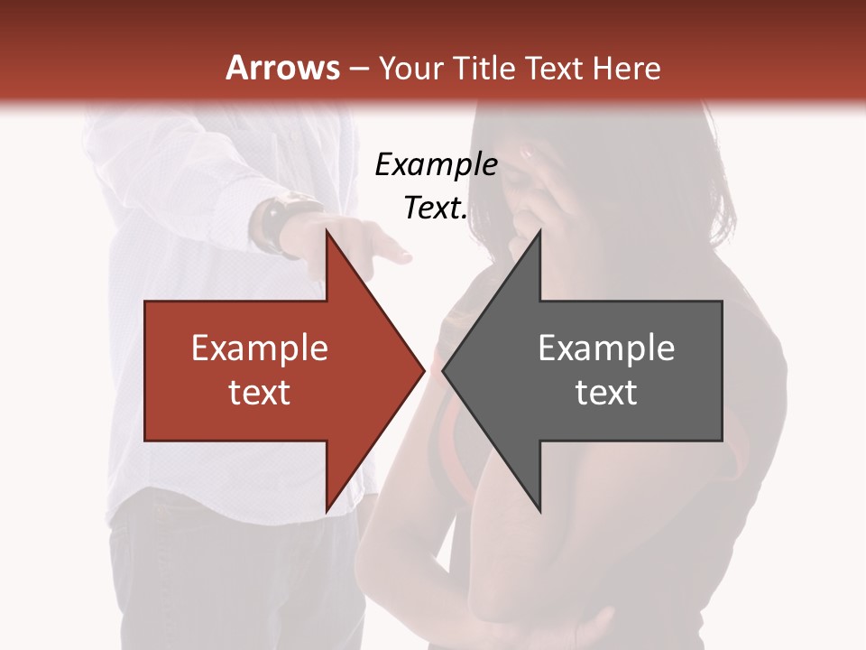 Angry Couple PowerPoint Template