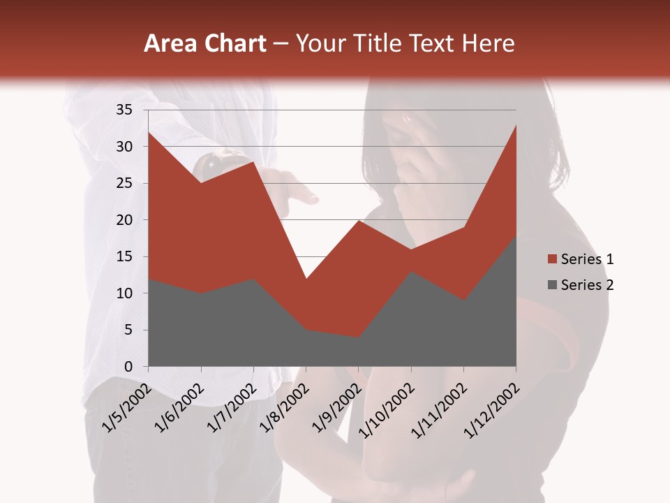 Angry Couple PowerPoint Template
