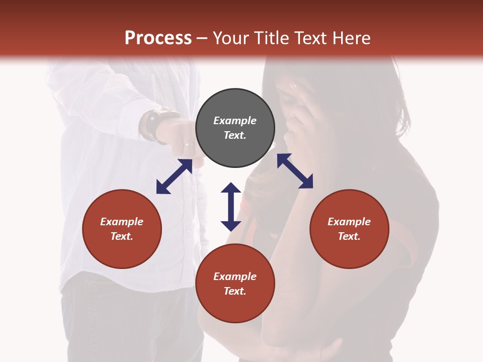 Angry Couple PowerPoint Template