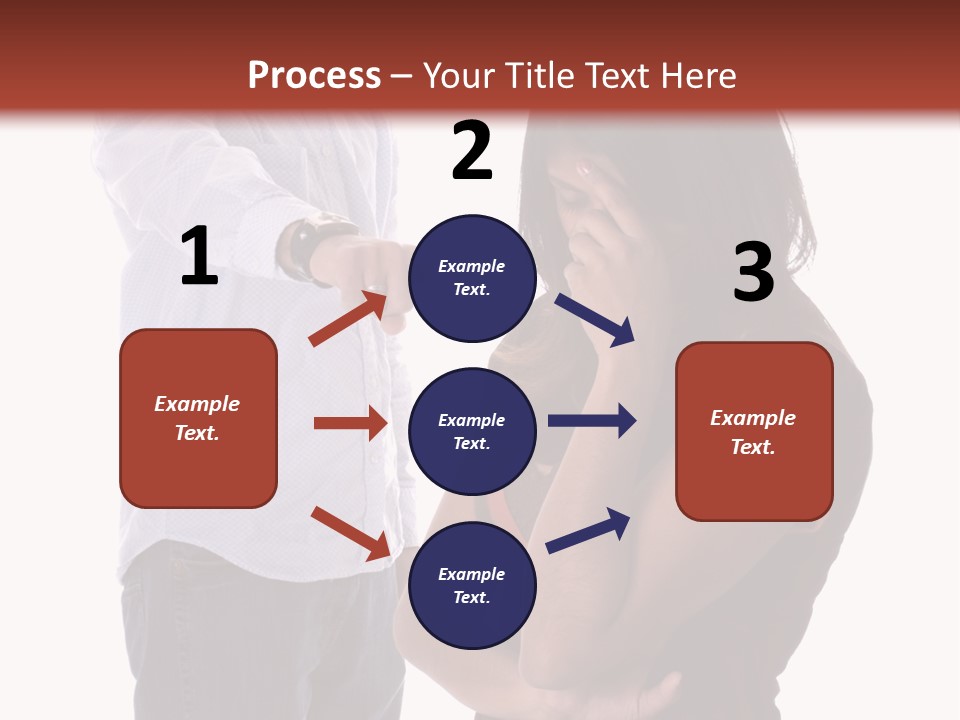 Angry Couple PowerPoint Template