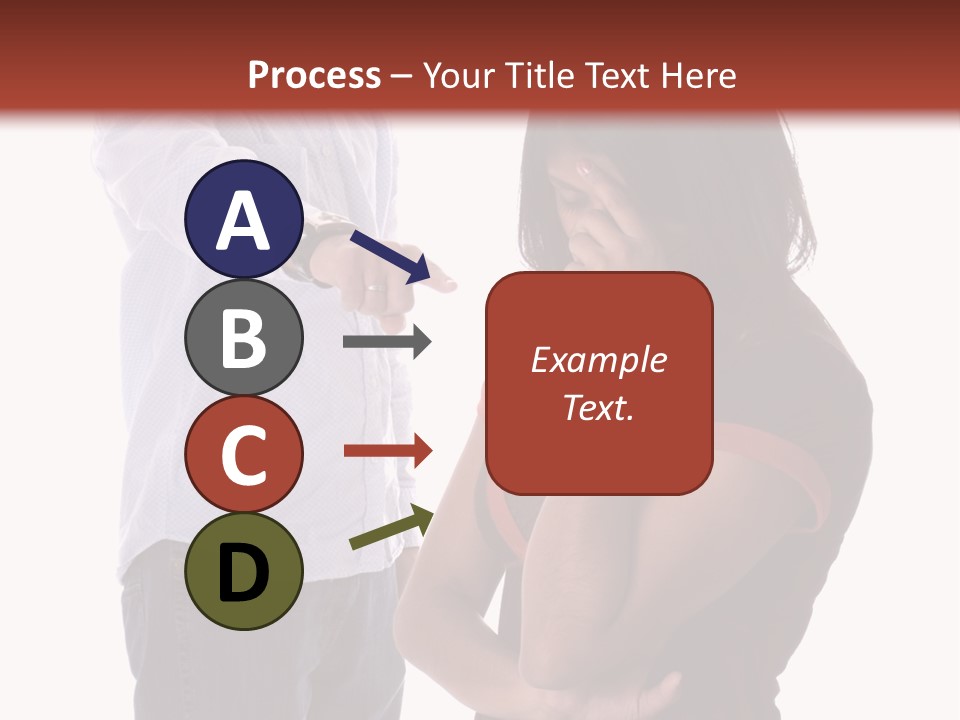 Angry Couple PowerPoint Template