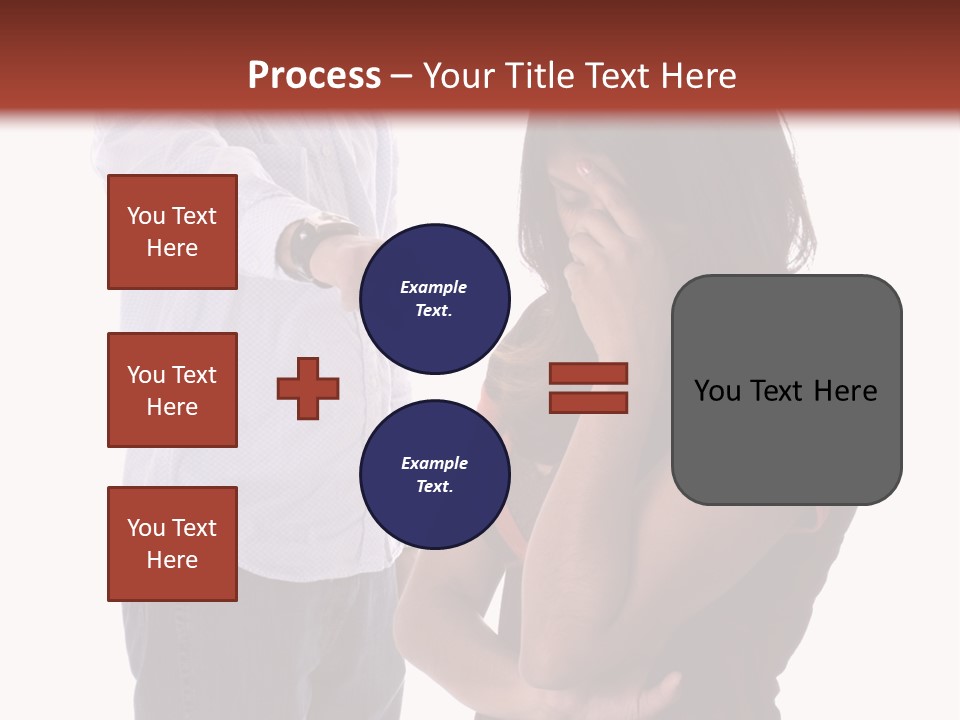 Angry Couple PowerPoint Template