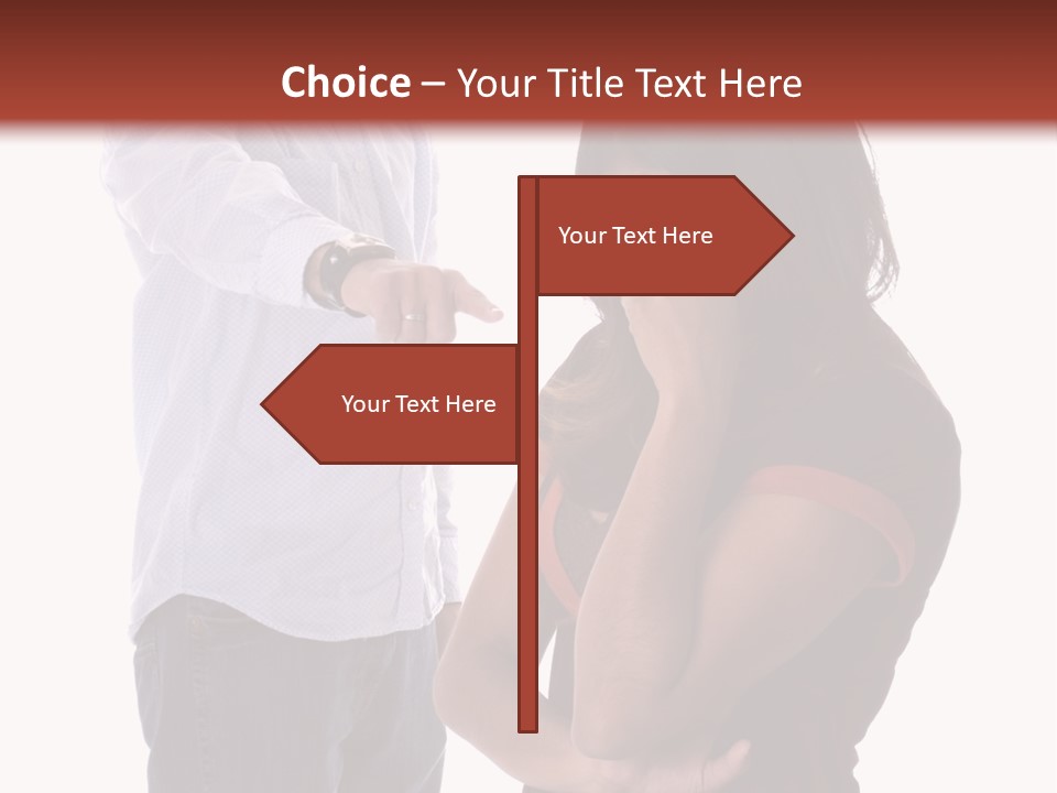 Angry Couple PowerPoint Template