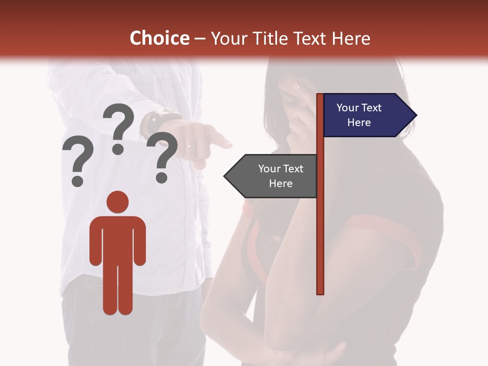Angry Couple PowerPoint Template