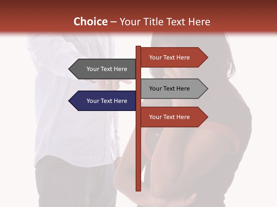 Angry Couple PowerPoint Template