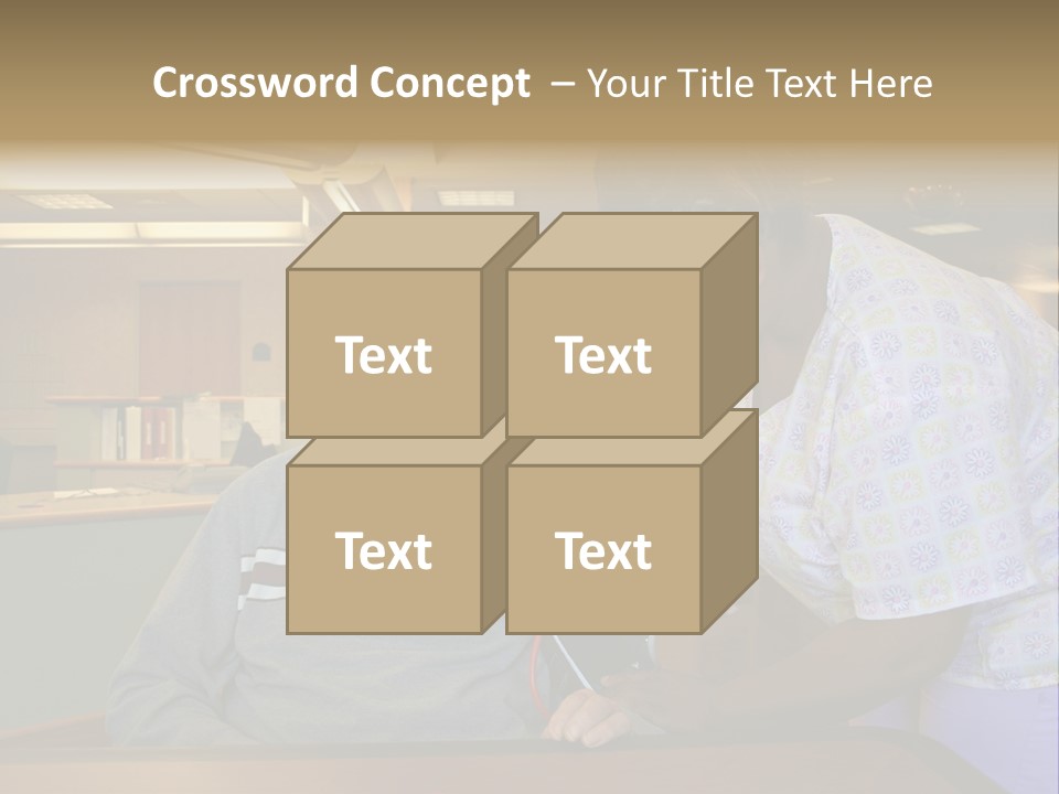 "Blood Pressure Check" Nursing Staff Checking Blood Pressure Of Nursing Home Resident. PowerPoint Template