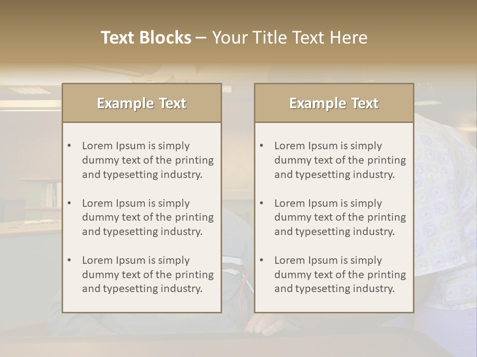"Blood Pressure Check" Nursing Staff Checking Blood Pressure Of Nursing Home Resident. PowerPoint Template