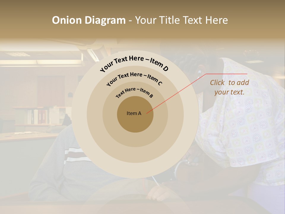 "Blood Pressure Check" Nursing Staff Checking Blood Pressure Of Nursing Home Resident. PowerPoint Template