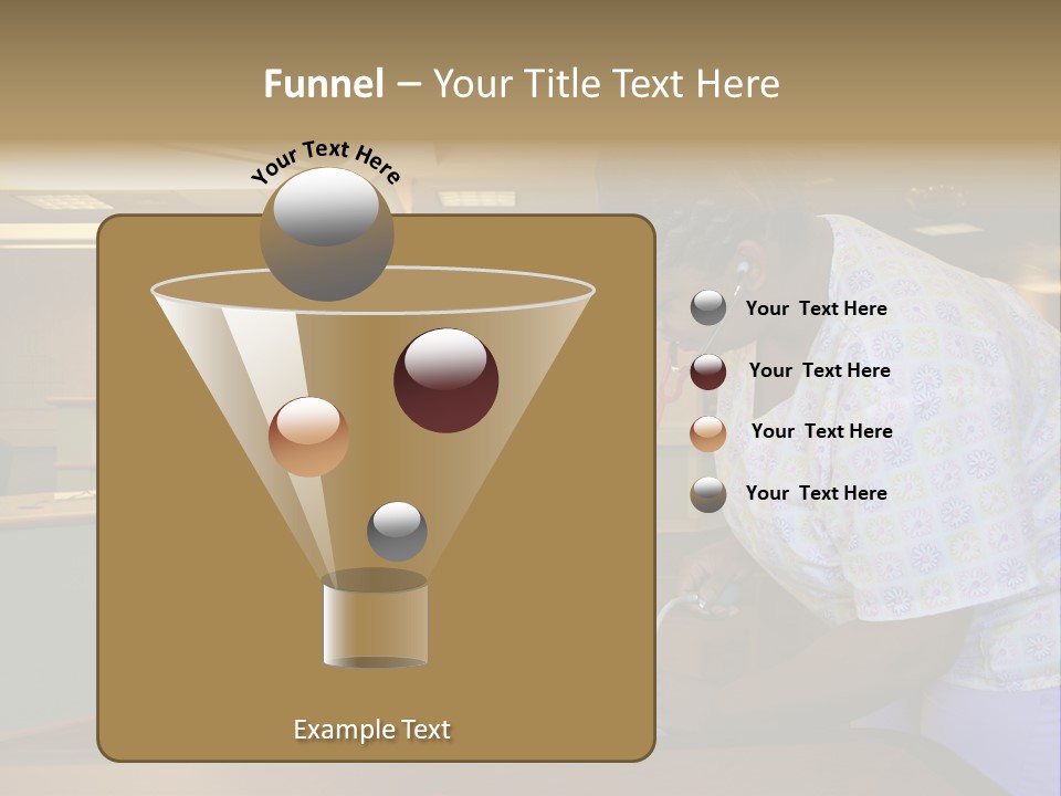 "Blood Pressure Check" Nursing Staff Checking Blood Pressure Of Nursing Home Resident. PowerPoint Template