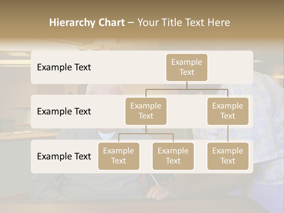"Blood Pressure Check" Nursing Staff Checking Blood Pressure Of Nursing Home Resident. PowerPoint Template